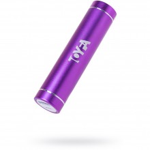 Портативное зарядное устройство серии A-Toys, объем 2400 mAh, разъем microUSB, цвет фиолетовый, ToyFa 768023, из материала Пластик АБС, коллекция ToyFa A-Toys