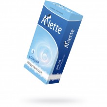 Латексные презервативы с пролонгирующим эффектом «№12 Longer», упаковка 12 шт, Arlette 814, цвет Прозрачный, длина 18.5 см.