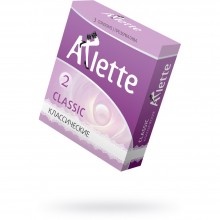 Классические латексные презервативы «№3 Classic», упаковка 3 шт, Arlette 802, цвет Прозрачный, длина 18.5 см.