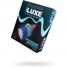 Латексные презервативы «Королевский Экспресс» с усиками и бусинками для стимуляции, упаковка 1 шт, Luxe LM009, длина 18 см.