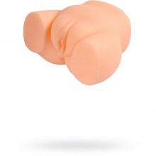 Искусственная вибровагина: вагина и анус, XISE XS-MA50005, из материала TPR, длина 25 см.
