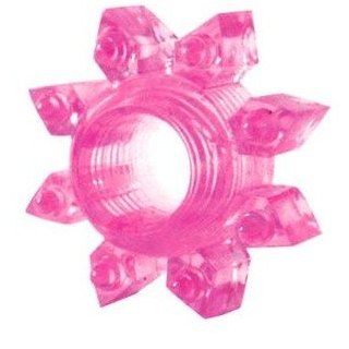 Простое эрекционное кольцо, EE-10119, бренд Bior Toys, цвет Розовый, длина 4 см.
