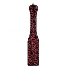Шлепалка для эротических ролевых игр «Luxury Paddle», красная, Shots Media OU346BUR, из материала Винил, длина 31.5 см.