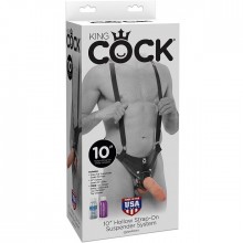 -    10 Hollow Strap-On Suspender System,  , King Cock 5641-21 PD,  PipeDream,  25 .