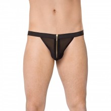 Стринги мужские с замочком SoftLine Mens Collection, цвет черный, размер OS, 452610, One Size (Р 42-48)