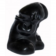 Сувенир в коробке «Ждунчик-1», цвет черный, Биоклон 920303ru, бренд LoveToy А-Полимер, из материала ПВХ, длина 8.6 см.