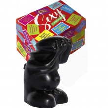 Необычный сувенир в коробке «Ждунчик», цвет черный, Биоклон 920403, бренд LoveToy А-Полимер, из материала ПВХ, длина 9.1 см.