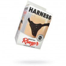 Трусики для насадок системы Harness «Ringer», цвет черный, размер One Size, СК-Визит 7152-1, One Size (Р 42-48)