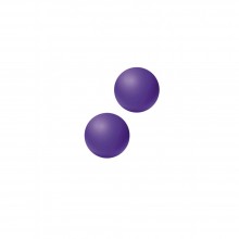 Вагинальные шарики без сцепки «Lexy Medium» из коллекции Emotions от Lola Toys, цвет фиолетовый, INS4015-01Lola, бренд Lola Games, из материала Силикон, диаметр 2.8 см.