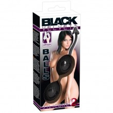 Вагинальные шарики в силиконовой оболочке Black Velvets «Love Balls», цвет черный, You 2 Toys 5125320000, коллекция You2Toys, длина 18 см.