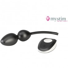 Вагинальные виброшарики с миостимуляцией «Geisha Balls Vibe Jane Untamed» от компании Mystim, цвет черный, 46287, бренд Mystim GmbH, длина 20.8 см.