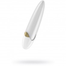 Вагинальный мини-вибромассажер OVO «D2 Mini Vibe White Gold», цвет белый, длина 11 см.