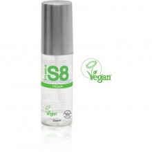 Веганский лубрикант «S8 WB Vegan Lube», объем 50 мл, Stimul8 STV97424, из материала Водная основа, цвет Прозрачный, 50 мл.