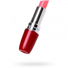 Мини-вибратор для женщин в форме помады «Lipstick Vibe» из коллекции A-Toys от Toyfa, цвет красный, 761046, из материала Пластик АБС, длина 9 см.