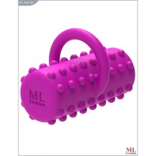 Вибропулька на палец «Power Finger», USB, цвет розовый, размер 44х18 мм, ML Creation ML-PWF-RS, длина 4.4 см.