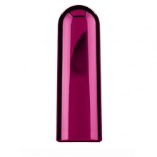 Мощная мультискоростная вибропуля «Glam» от компании California Exotic Novelties, цвет розовый, SE-4406-02-3, бренд CalExotics, длина 9 см.