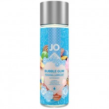 Вкусовой лубрикант на водной основе «Candy Shop Бабл Гам Bubblegum», объем 60 мл, JO10632, бренд System JO, цвет Прозрачный, 60 мл.