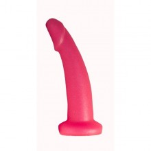 Гелевый плаг-массажер для простаты с ярко-выраженной головкой, цвет розовый, Биоклон 437500, бренд LoveToy А-Полимер, из материала ПВХ, длина 13.5 см.