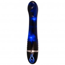 Женский вибратор с подсветкой You2Toys «Night Light», цвет черный, бренд Orion, длина 19 см.
