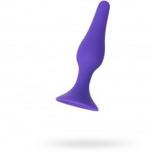 Анальная втулка-конус от компании Toyfa, цвет фиолетовый, размер 1, коллекция A-toys, 761301, коллекция ToyFa A-Toys, длина 10.2 см.
