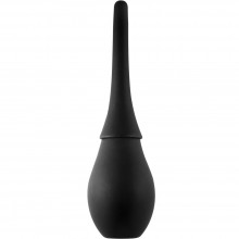 Анальный душ классической формы Backdoor Black Edition «Booty Douche», цвет черный, Lola Toys 4223-01Lola, бренд Lola Games, длина 23.3 см., со скидкой