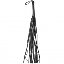 Черная многохвостая плеть «Party Hard Blazing», длина 64 см, 1121-01lola, цвет Черный, длина 64 см.