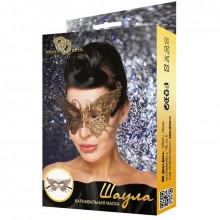 Золотистая карнавальная маска «Шаула», Джага-Джага 963-46 BX DD, из материала Полиэстер