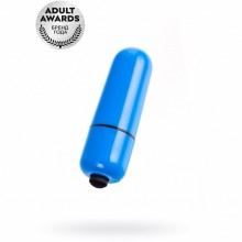 Вибропуля «A-Toys Braz» синего цвета, ABS пластик, TOYFA 761059, длина 5.5 см., со скидкой