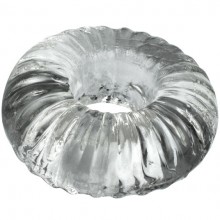 Толстое эрекционное кольцо, TPR, прозрачное, Eroticon 30511, диаметр 4.5 см., со скидкой