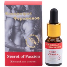Концентрат феромонов «Secret of Passion» для Мужчин, Миагра MG001, из материала Масляная основа, 9 мл.
