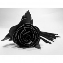 Плеть «Черная Роза» с замшевыми хвостами 40 см., БДСМ арсенал 54072ars, из материала Замша, длина 40 см.