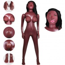 Кукла с вибрацией Лионелла «Pretty Doll», с тремя отверстиями, длина 150 см, Bior Toys EE-10277, из материала ПВХ, 2 м., со скидкой