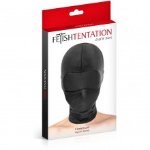 Закрытая маска из спандекса «Fetish Tentation», цвет черный, Sas Editions Concorde 570114