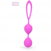 Розовые вагинальные шарики, Bior Toys WSL-15020, из материала Силикон, длина 17 см.