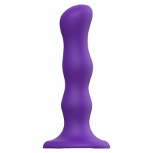 Фаллоимитатор «Strap-On-Me Dildo Geisha Ball», фиолетовый, силикон, Strap-on-me 6016886, длина 19 см.