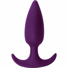 Пробка анальная «Spice It Up Delight Ultraviolet» со смещенным центром тяжести, фиолетовый, силикон, Lola Games Lola Toys 8010-04lola, длина 10.5 см.