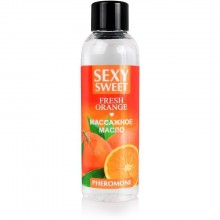 Массажное масло с феромонами «Fresh Orange», 75 мл, Биоритм LB-16131, коллекция Sexy Sweet, 75 мл.