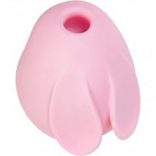 Вакуум-волновой стимулятор клитора «Qli by Flovetta Bun», цвет розовый, Qli by Flovetta 602601, бренд ToyFa, длина 6.3 см.