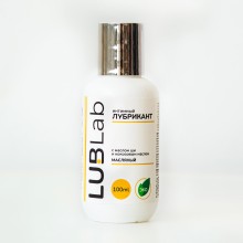 Масляный интимный лубрикант для вагинального и анального секса «LUBLab» с маслом ши и кокосовым маслом, LBB-017, 100 мл.