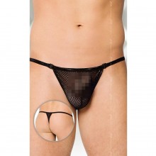 Эротические мужские трусы-сетка, цвет черный, размер L, Soft Line 443410, бренд SoftLine