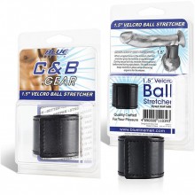 BlueLine «Velcro Ball Stretcher» хомут-утяжка для мошонки из искусственной кожи, BLM1688, из материала Искусственная кожа, диаметр 4 см.