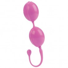 Каплевидные вагинальные шарики «L'Amour», цвет розовый, SE-4649, из материала Пластик АБС, диаметр 3 см.