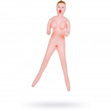 ToyFa «Dolls-X Passion №1» надувная кукла для секса с реалистичными вставками, из материала ПВХ, цвет Телесный, 2 м.