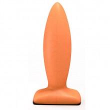 Анальная игрушка-пробка «Streamline Plug Flash», цвет телесный, Lola Toys 511662lola, из материала TPE, длина 10 см., со скидкой