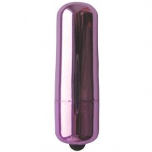 Вибропуля, цвет фиолетовый, длина 5.5 см, диаметр 1.7 см, EE-10185, из материала Пластик АБС, длина 5.5 см., со скидкой