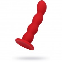 Анальный силиконовый фаллоимитатор ToDo by Toyfa Favorite, красный, длина 13 см, диаметр 2.8 см, ToyFa 357018, длина 13 см., со скидкой