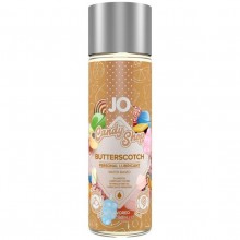 Смазка на водной основе «Candy Shop Butterscotch» с ароматом ирисок, объем 60 мл, System JO JO10630, из материала Водная основа, 60 мл.