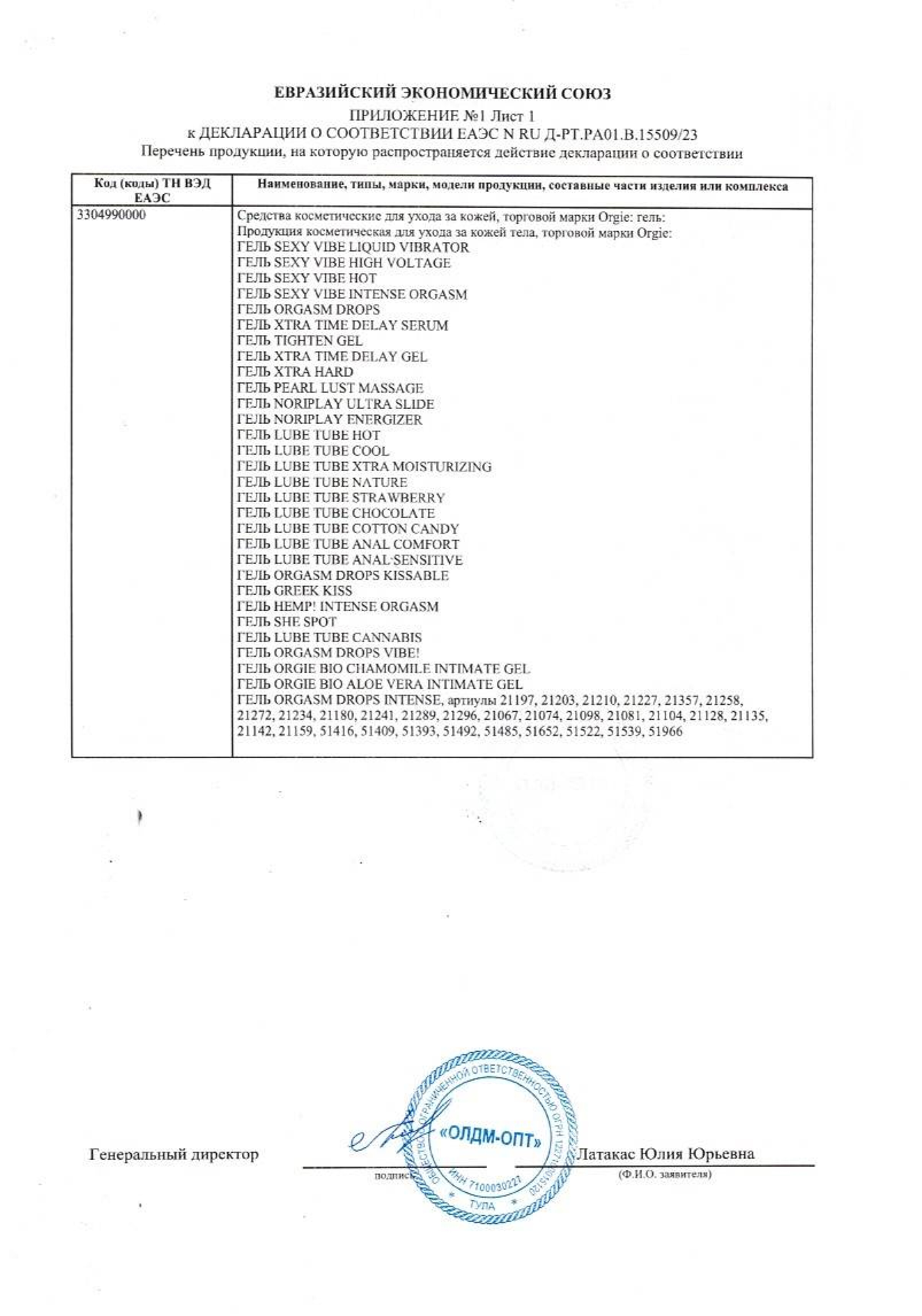 Декларация о соответствии №RU Д-РТ.РА01.В.15509/23