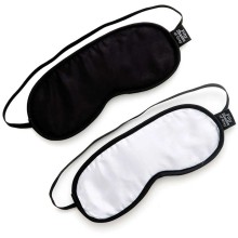Мягкие маски на глаза «Soft Twin Blindfold Set» от компании Fifty Shades of Grey, FS40177, длина 18 см.
