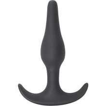 Анальная пробка для начинающих «Starter Dark Grey» из коллекции Spice It Up от Lola Toys, цвет серый, 8007-02lola, бренд Lola Games, длина 8.5 см.